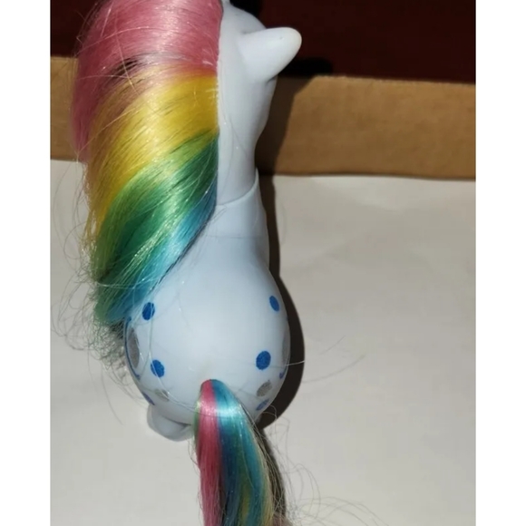 Vintage G1 Hasbro My Little Pony MOONSTONE Unicorn Rainbow pony - Picture 6 of 6